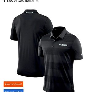 Mens Raiders polo shirt